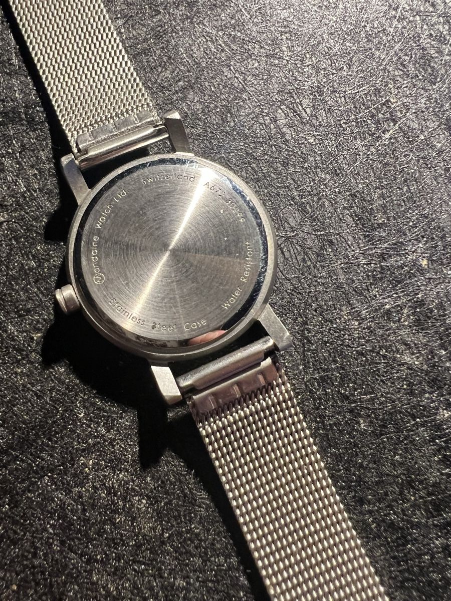 Mondaine Orologi: Mondaine M-Watch Uhr – Usato da Laufen venduto da groove60 4