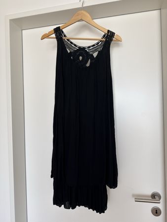 Sommerkleid schwarz Gr. M  Luftig leich