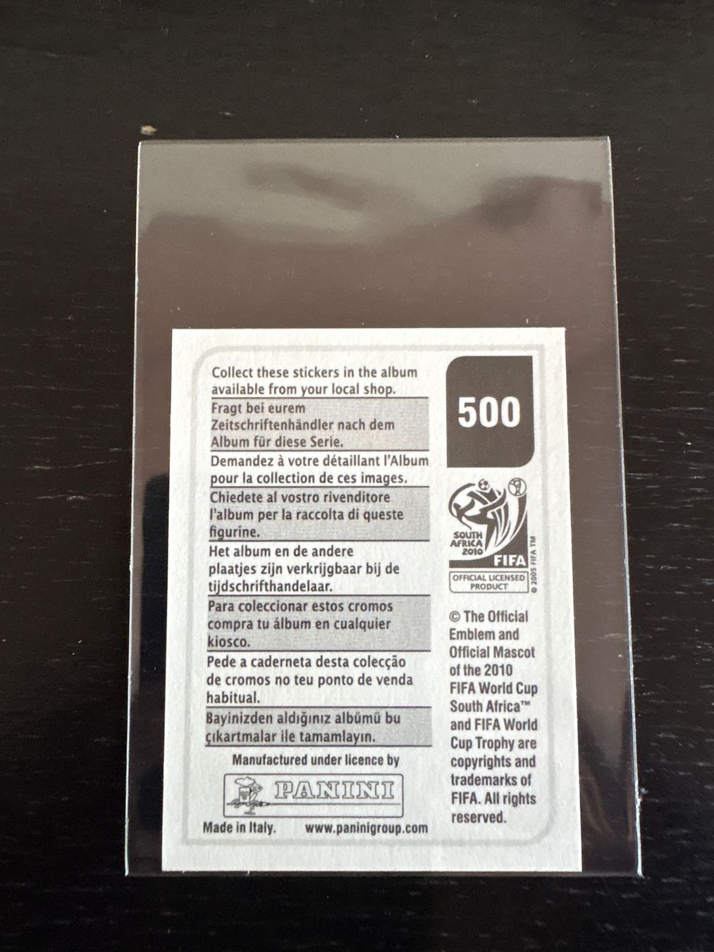 Panini Carte collezionabili: Ronaldinho Sticker 2010 – Nuovo (secondo la descrizione) da Ettingen venduto da flo1988 1