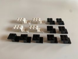 LEGO - SPEZIELLE - WEISSE - SCHWARZE - STEINE
