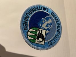 Aufnäher Patch Gemeindepolizei Lauterbrunnen