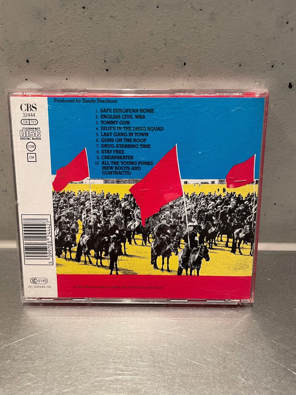 CD: The Clash - Give em enough Rope CD 1978 – Usato da Sutz venduto da fx05 1