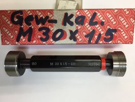 HIP Gewindelehrdorn M30x1,5 mm, neuwertig, Top Zustand