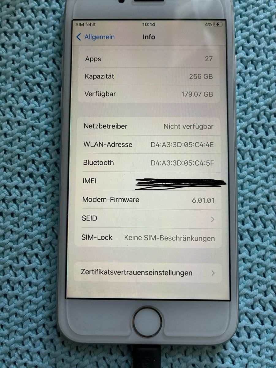 Apple Handys / Smartphones: iPhone 8 256gb weiss – Neu (gemäss Beschreibung) aus Basel von baloon8 7