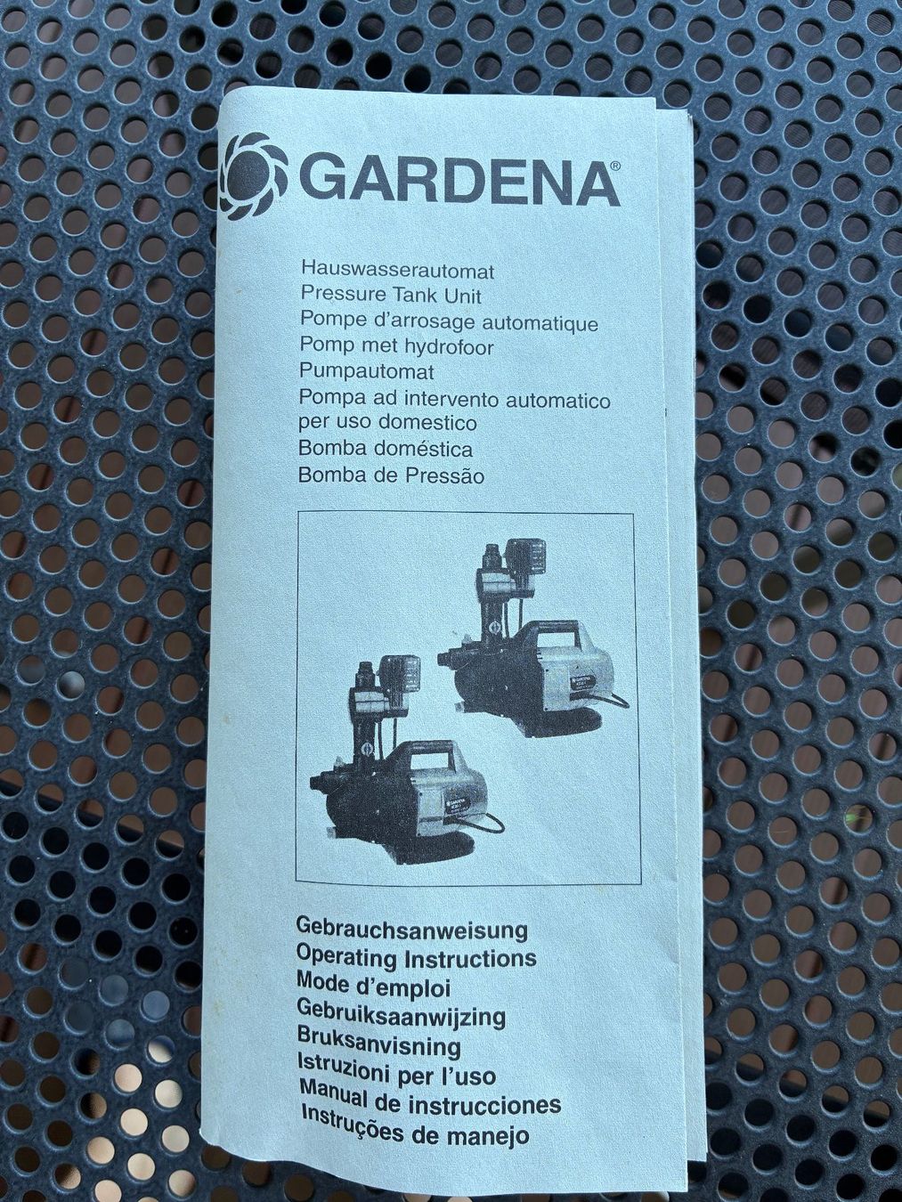 Gardena Pompe & Parti di ricambio: Hauswasserautomat/Pumpe Gardena 4000/4 electronic plus 800W – Usato da Goldau venduto da padlmucki 3