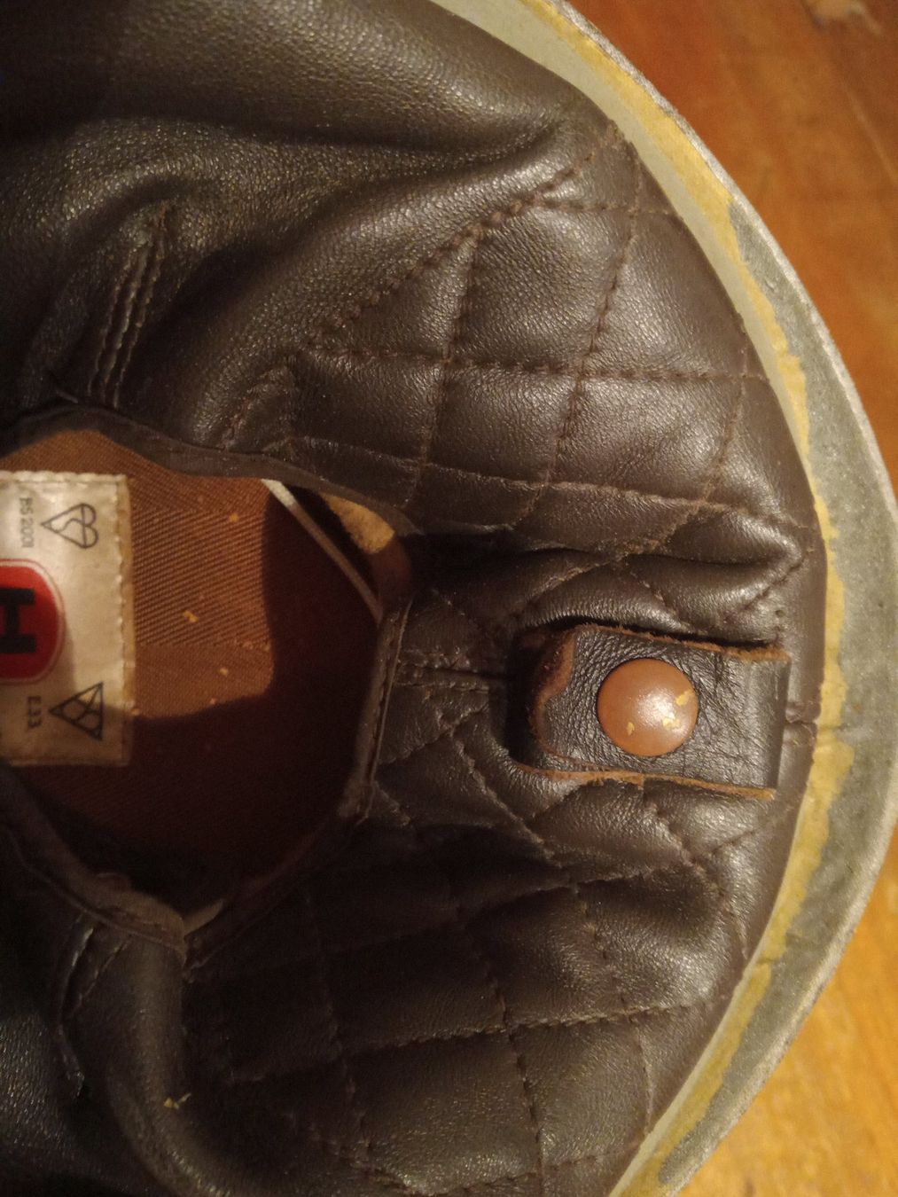 Antike Kleidung: CROMWELL Helm Casque Oldtimer Motorrad Helm Antik – Gebraucht aus Prez-vers-Siviriez von Monija70 6
