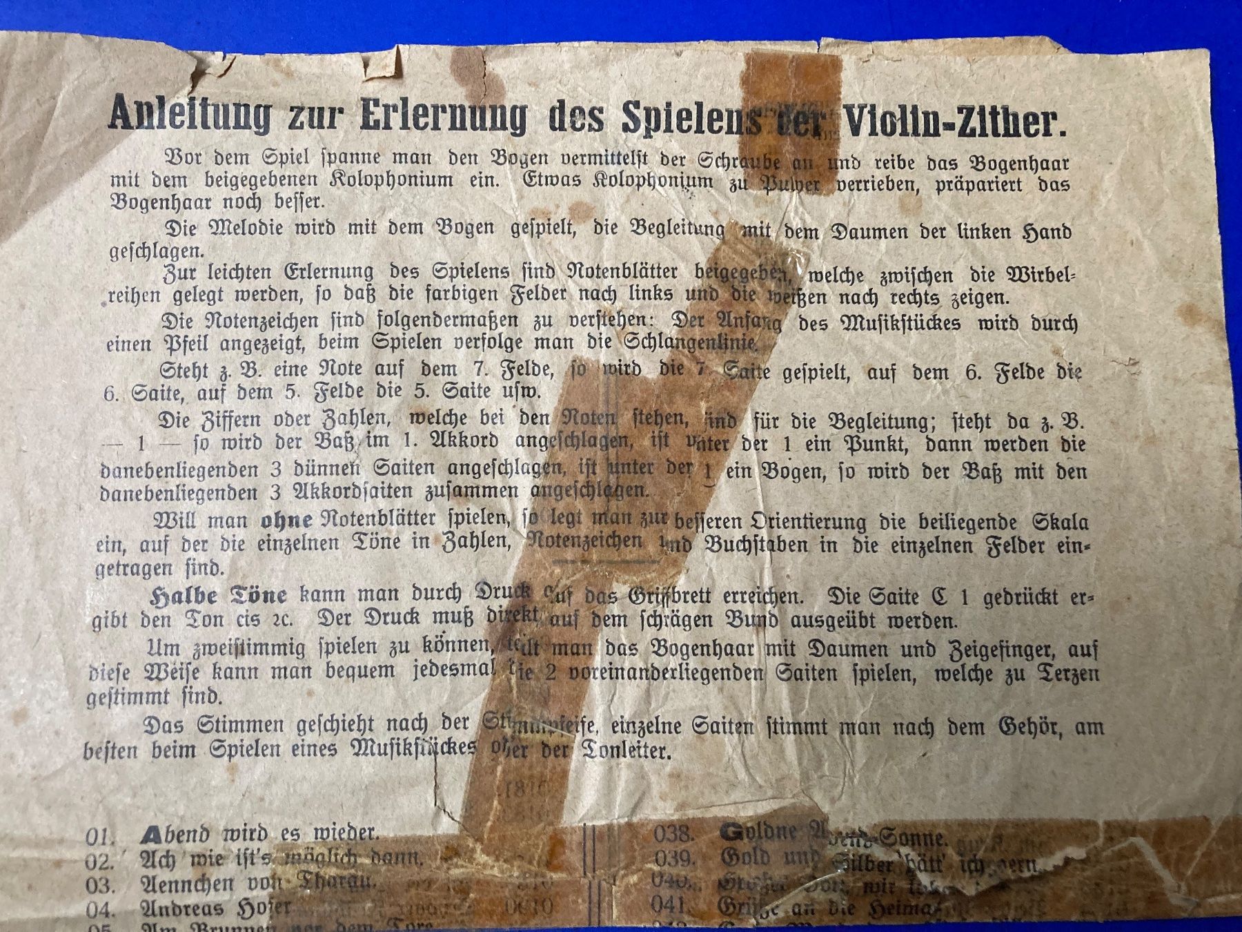 Strumenti musicali: VIOLIN ZITHER – Usato da Wallisellen venduto da ullibor01 1
