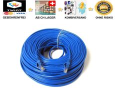 Netzwerkkabel 18m RJ45 Cat5e LAN Internetkabel Lankabel