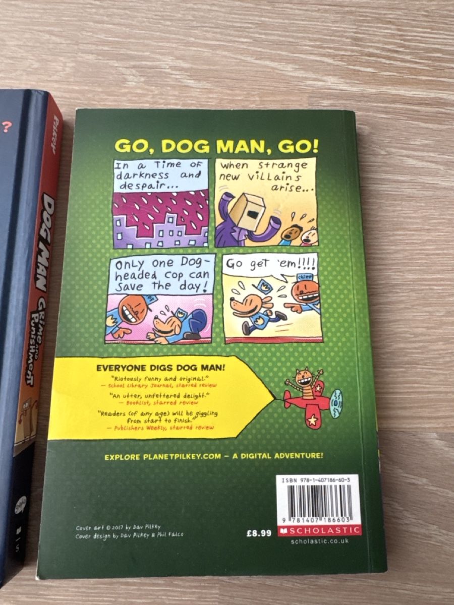 Fumetti: 2 Comics Dog Man in Englisch – Usato da Birmensdorf ZH venduto da Orion999 2