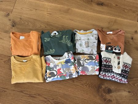 Kleiderpaket 7 Pullovers 1 Hose 18-24 Monate (Gr.92)