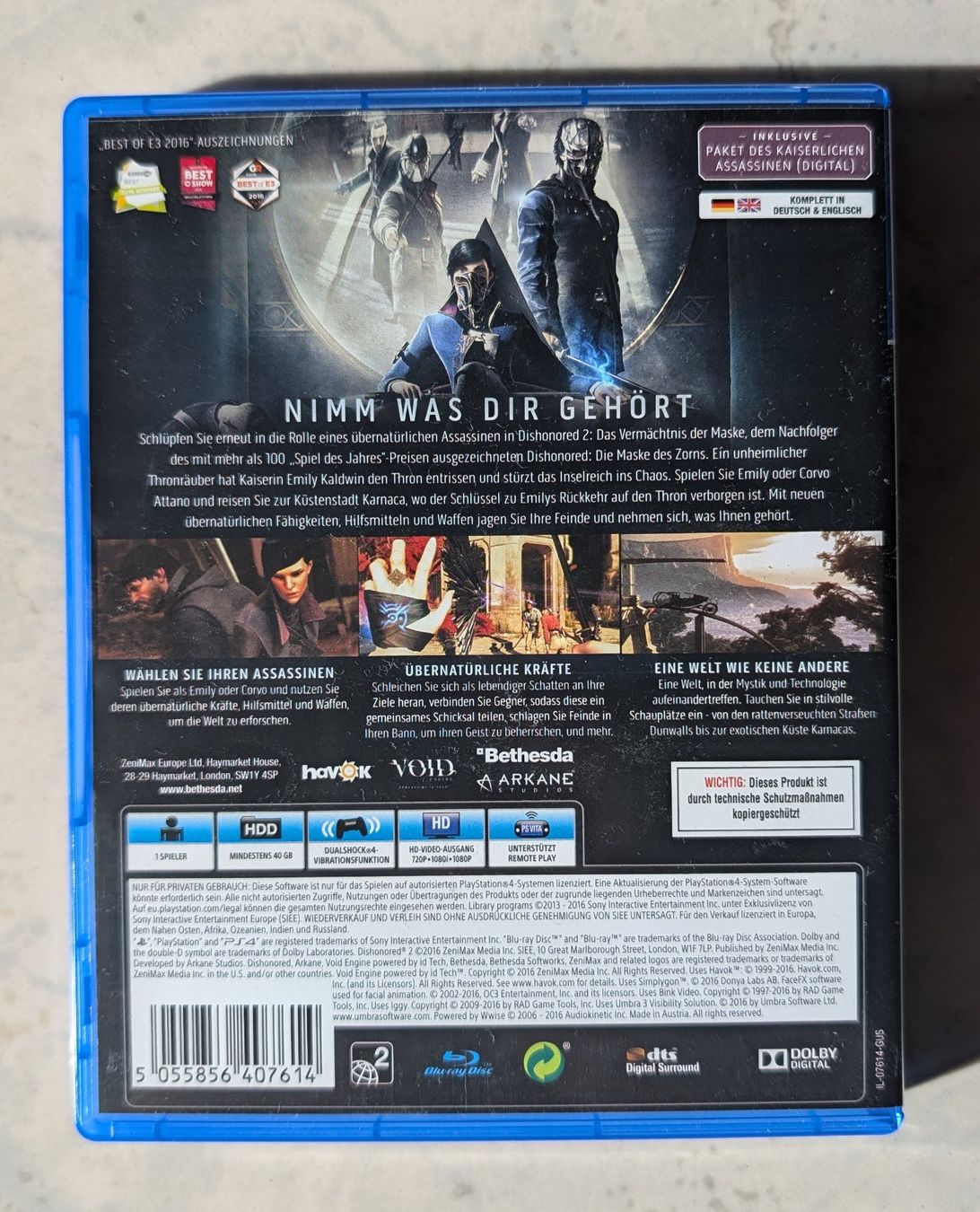 Sony Giochi: Dishonored 2 – Usato da Rheinfelden venduto da jan_229p 1