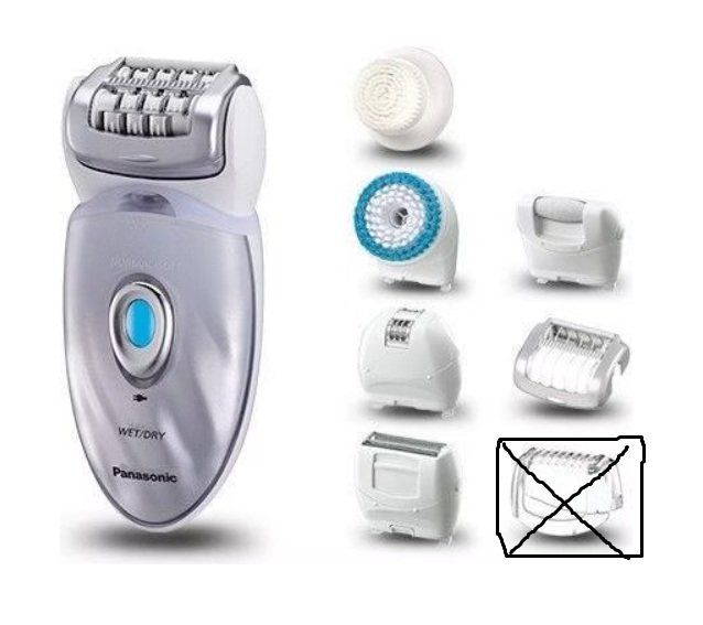 Panasonic Epilatori: Épilateur Panasonic ES-ED 9 complet avec accessoires. – Usato da Châtelaine venduto da plume019 6