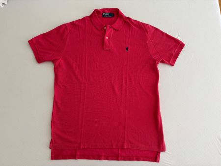 Polo Ralph Lauren Polo Shirt Grösse L Fuchsia Rot