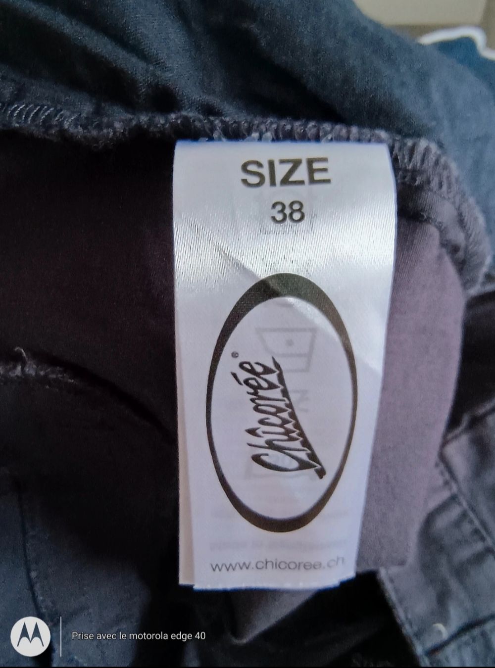 Hosen: Chicorée Short coton bleu marine 38 - Neuf – Neu und originalverpackt aus Genève von Brachiopode 6