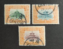 China 1909, Temple of Heaven, Satz gestempelt