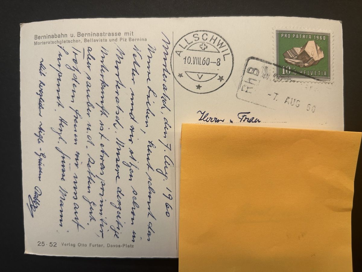 Cartes postales: RhB Bernina-Bahn Rar – D'occasion à Fanas par Alessio11 1