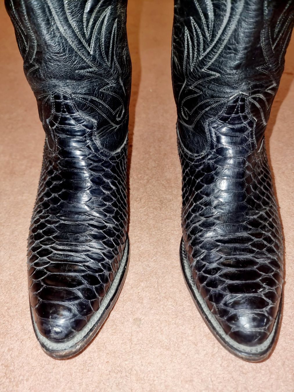 Herrenschuhe: Bottes Santiag VERITABLE BOA "made in Mexico" – Gebraucht aus LAUSANNE von Mistersound 3