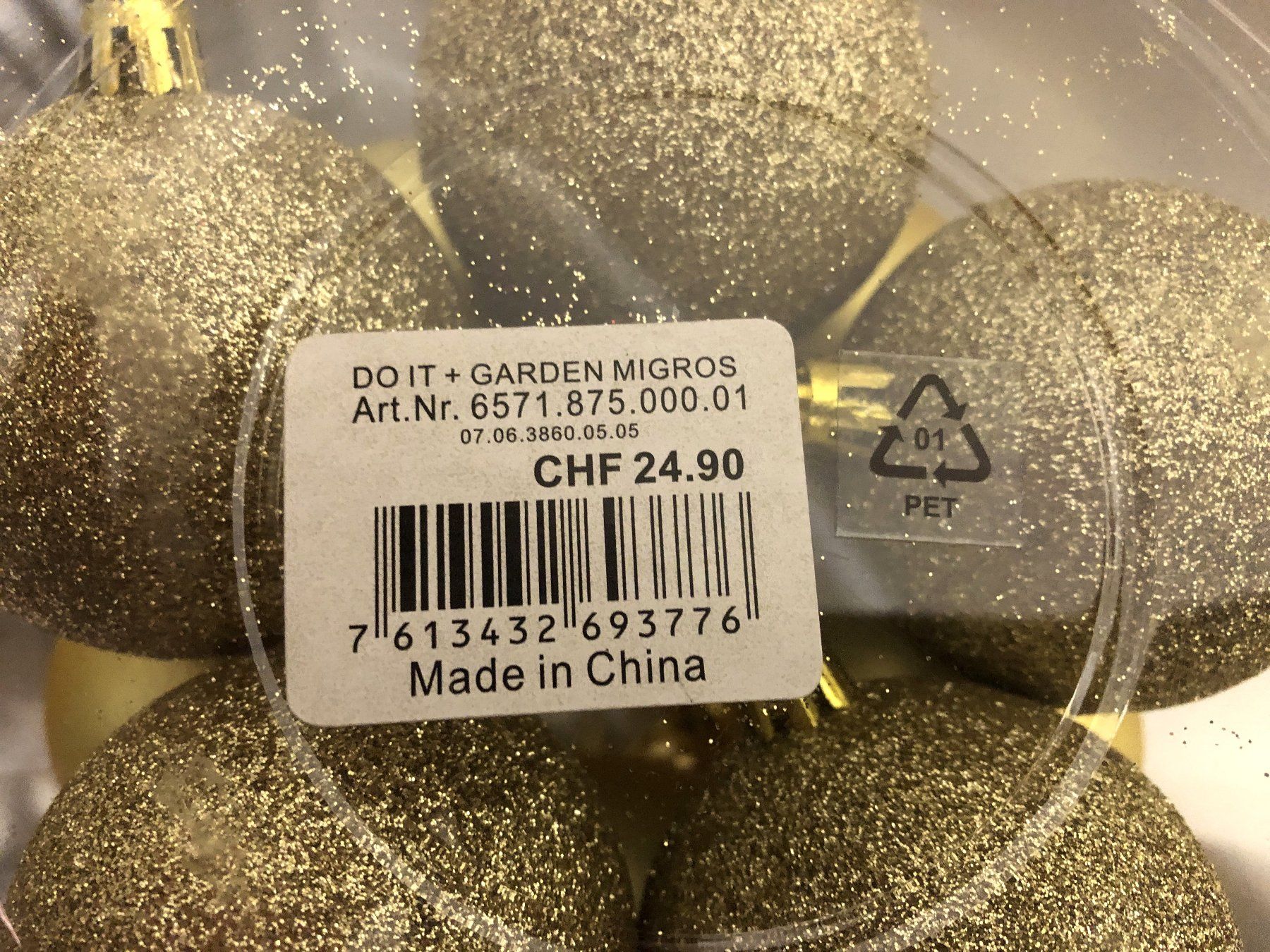 Migros Alle Dekorationen: Weihnachts Baumschmuck NP CHF 24.90 – Neu und originalverpackt aus Glattbrugg von Ariel012 6