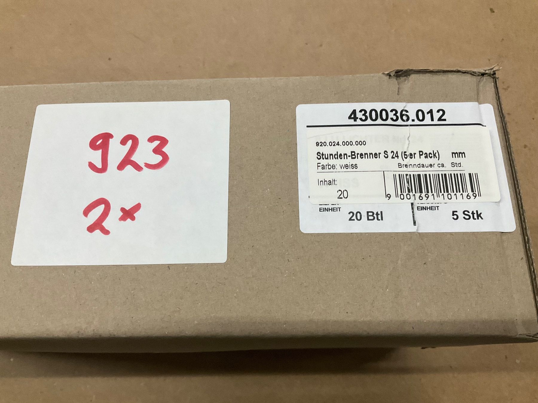 Candele: 923 Posten Stundenbrenner aus Liquidation – Nuovo (secondo la descrizione) da Derendingen venduto da Meisterstuecke 6