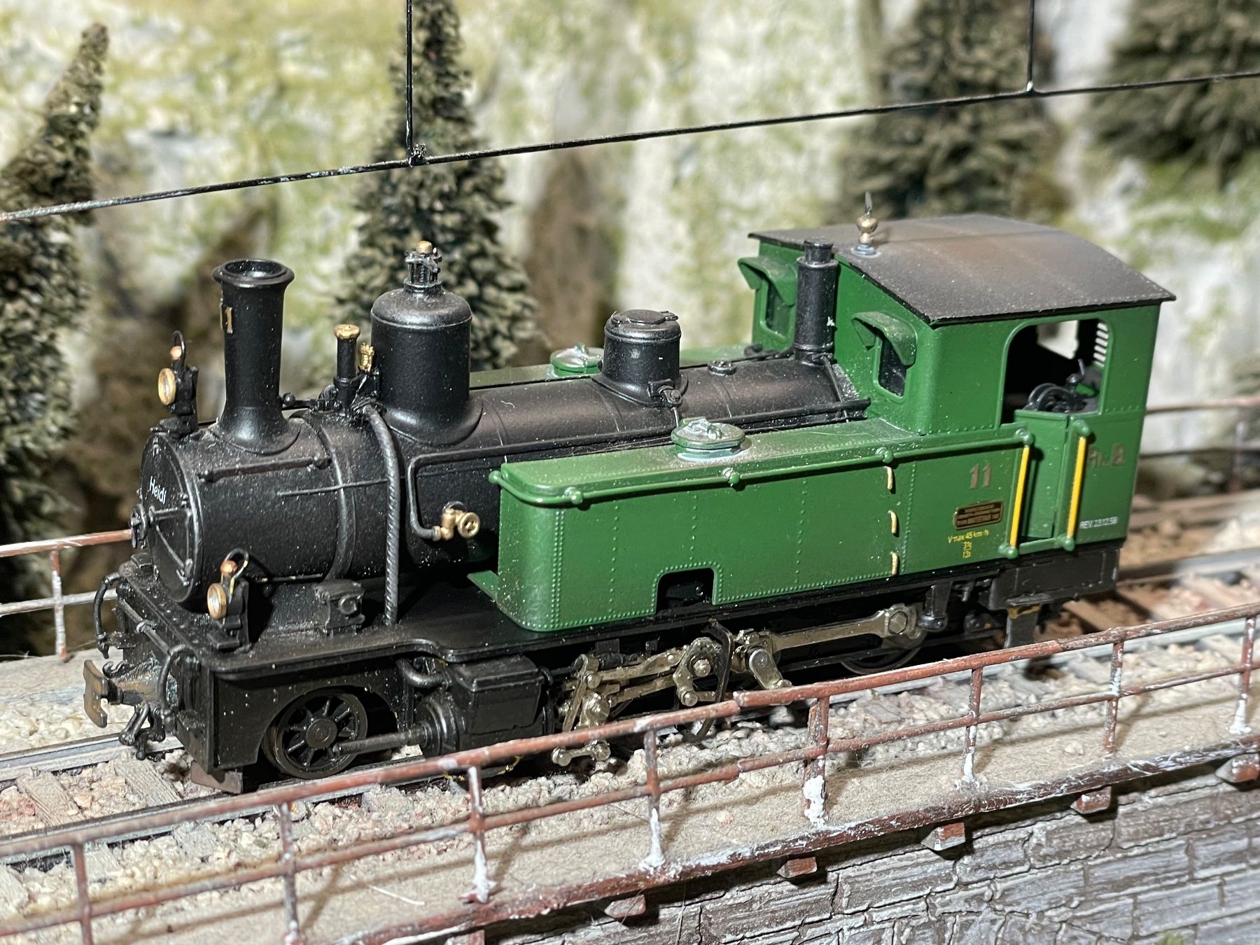 Ferro-suisse Modellini di ferrovie: Ferro Suisse, RhB No: 11 – Usato da Krummenau venduto da ferrotech 3