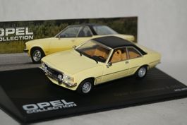 Opel Commodore B GS/E Coupé 1972-1977 gelb / matt- schwarz