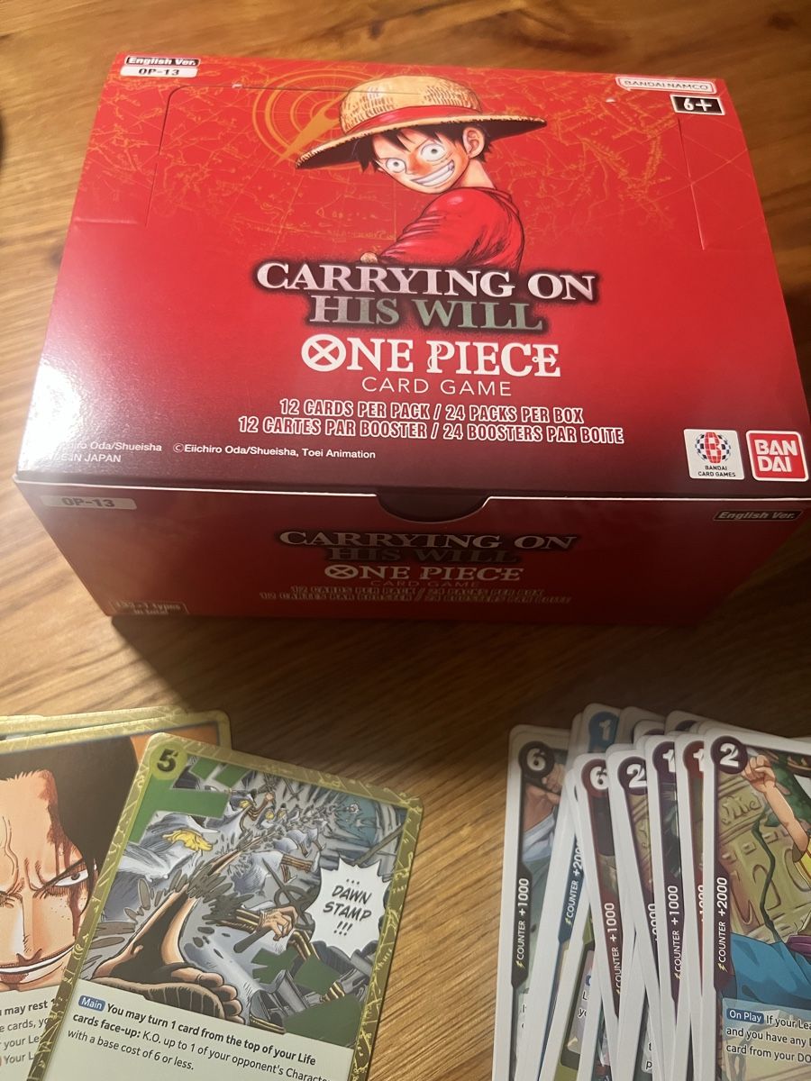 Sammelbilder & Trading cards: One Piece OP13  – Neu (gemäss Beschreibung) aus Goldach von Milosg3