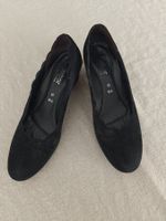 Gabor Pumps – Gr. 6½ (40), Schwarz, Wildleder