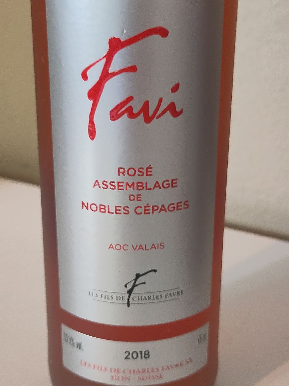 Wein: 6 FL. Favi Rosé 2015/2018 – Neu (gemäss Beschreibung) aus Basel von Morgenmuffel 2