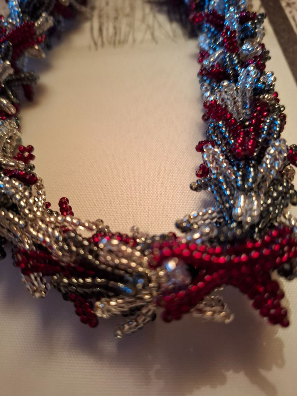 Sonstiger Schmuck: HANDGEFERTIGTE PERLENKETTE MIT ARMBAND – Neu (gemäss Beschreibung) aus Gretzenbach von schibaya 6
