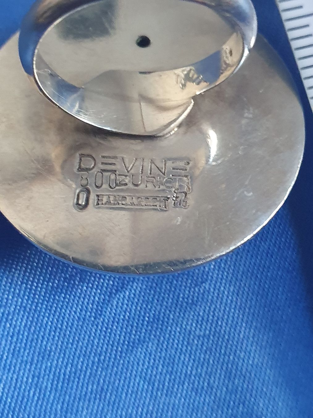 Anelli: DEVINE Silberring Handarbeit Unikat Silber 800  Zürich – Nuovo e nell'imballaggio originale da Russikon venduto da eunicetungol 2