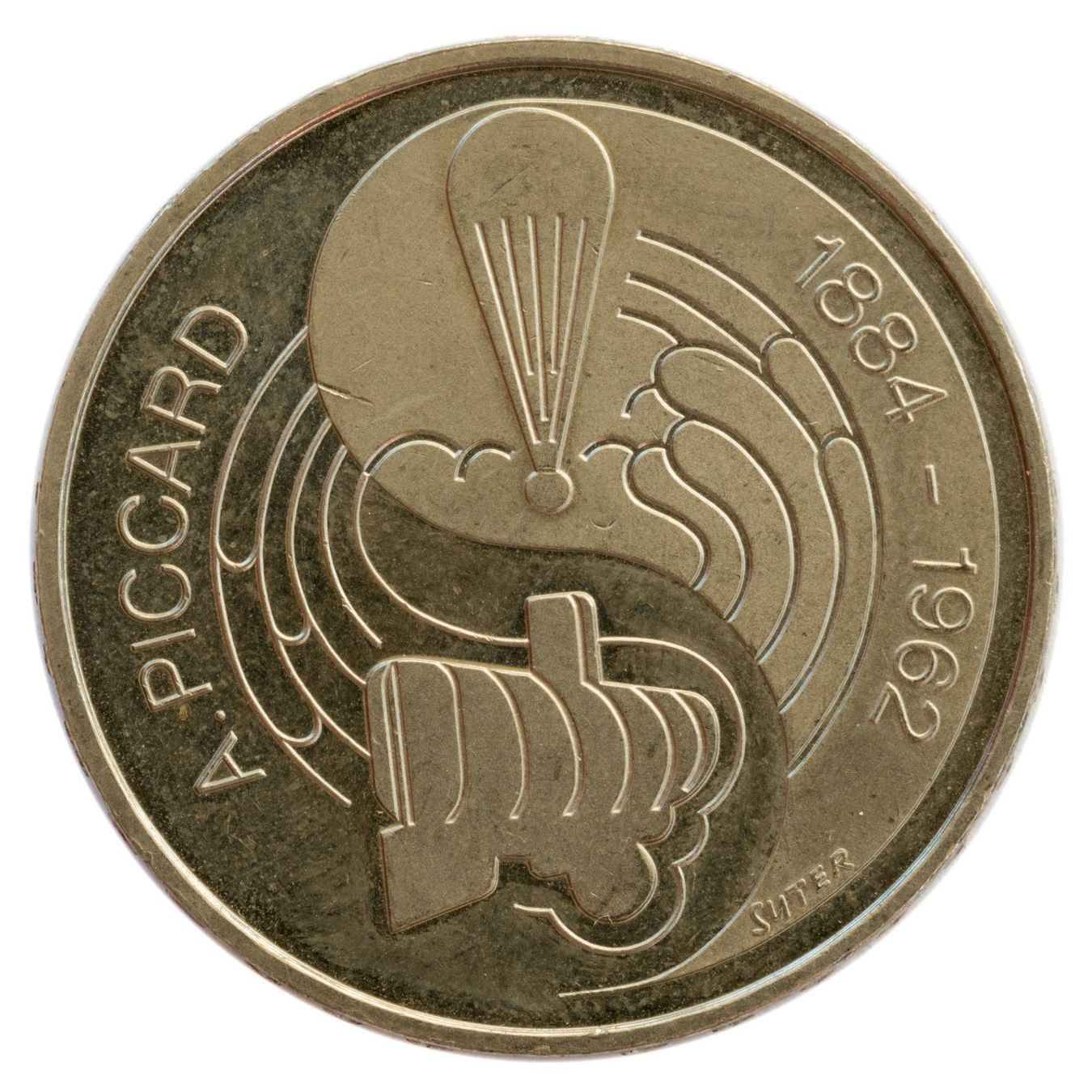 Tutti le monete: Schweiz - 5 Franken - 1984 - Auguste P. – Usato da Rotkreuz venduto da Swiss-Coins