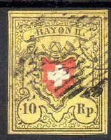 1850 RAYON II MIT SCHWARZE RAUTE - ERHALT SIEHE SCAN - AX179