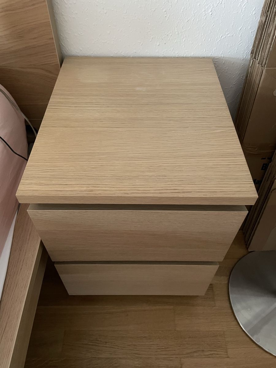 Comodini: 2 Tables de nuit IKEA MALM – Usato da Meyrin venduto da jul_w7p9 1