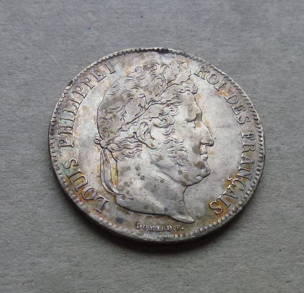 Tutti le monete: Frankreich ++ 5.- Francs 1839 BB – Usato da Walkringen venduto da Casablanca777