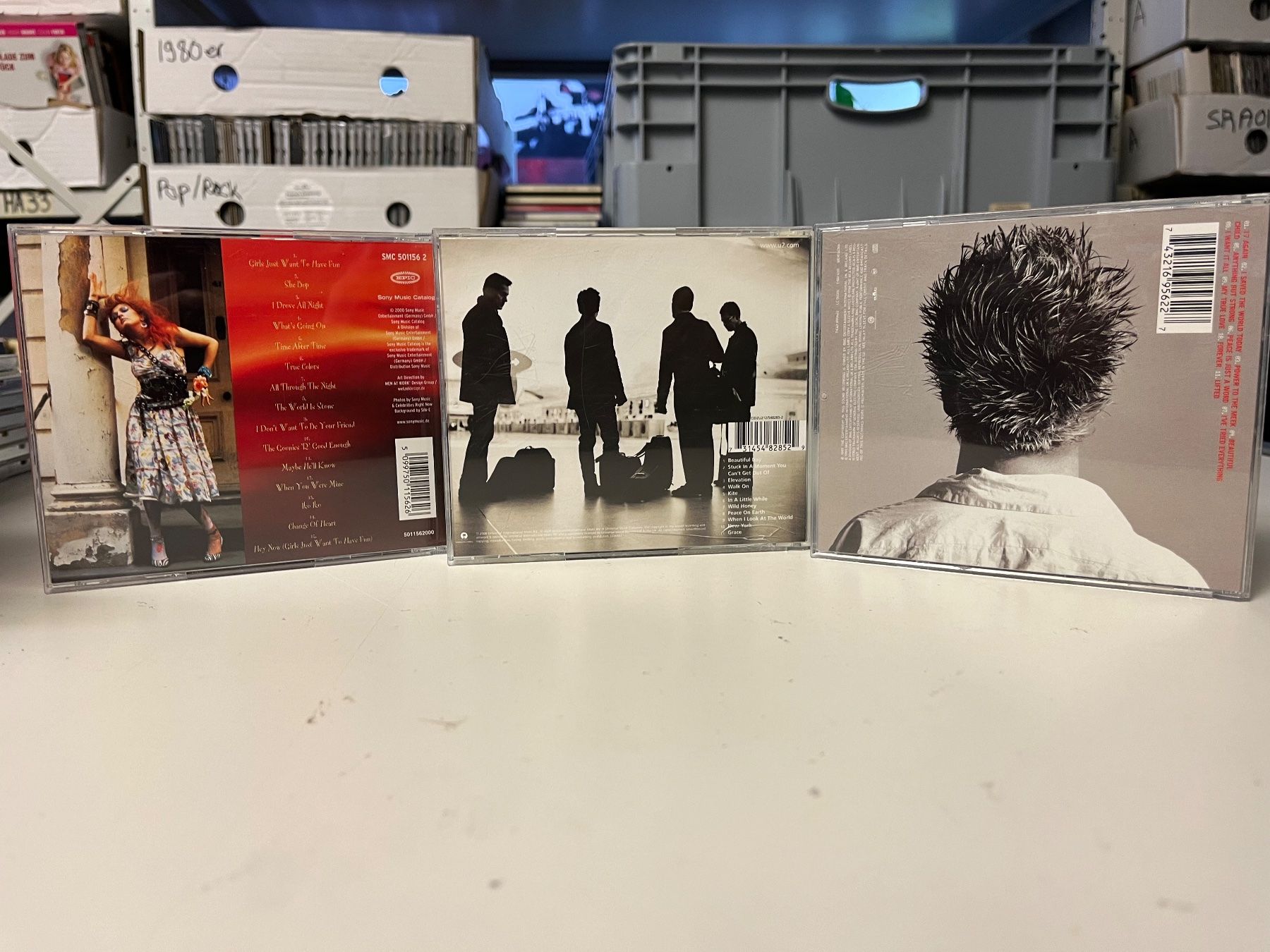 CD: Cyndi Lauper + U2 + Eurythmics - HI21D – Usato da Küsnacht ZH venduto da swisssales.net 1