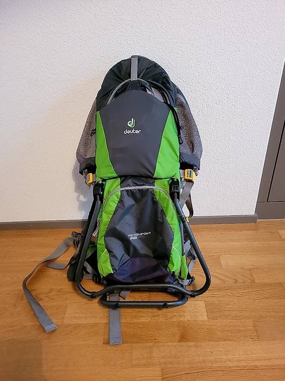 Deuter Marsupi portabebè: Kindertrage Deuter Comfort Air – Usato da Zürich venduto da bingo150 1