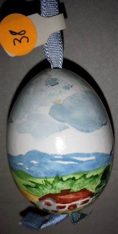 Statuette: Osterei Dorf (38) – Nuovo (secondo la descrizione) da Lutzenberg venduto da Truhe