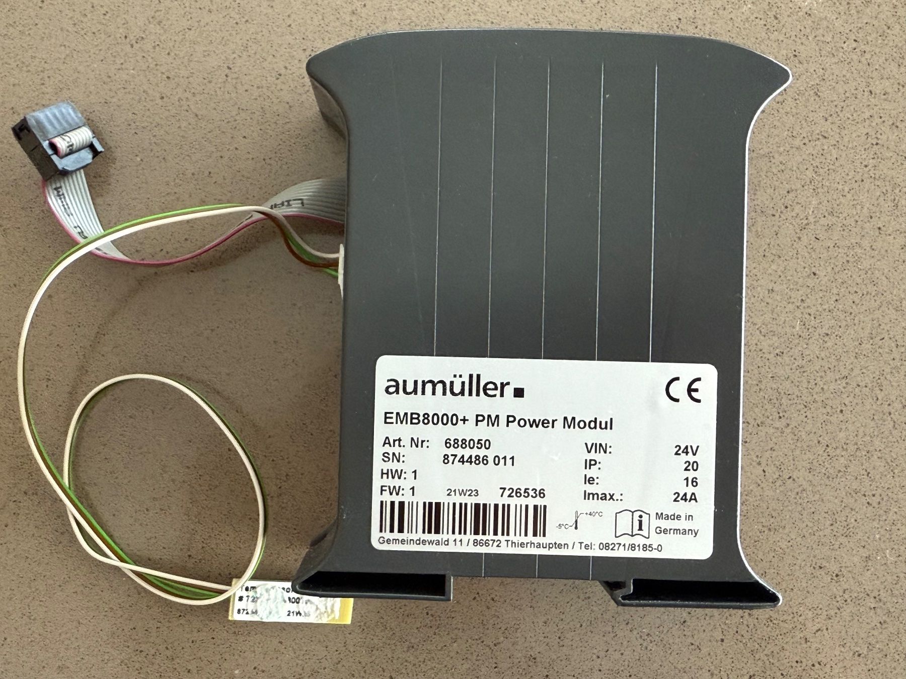 Componenti elettronici: Aumüller EMB 8000+ Power Modul PM RWA – Usato da Trimbach venduto da ORTHOPORT 1