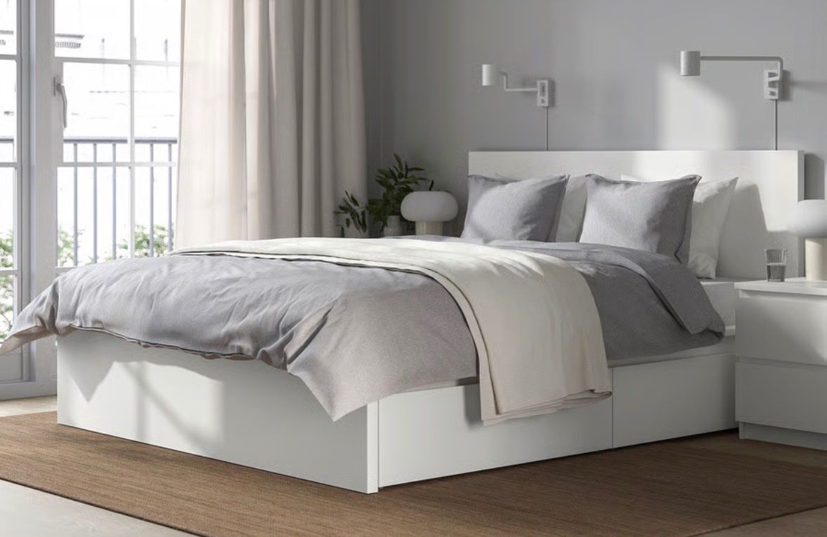 Ikea Letti: Bett inklusive Lattenrost und Schubladen – Usato da Winterthur venduto da NadineF11 1