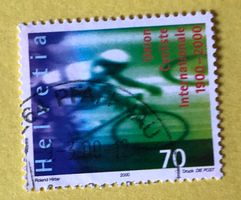 Nr.989 GESTEMPELT Radfahrer 2000   Siehe Original Fotos.  ﻿