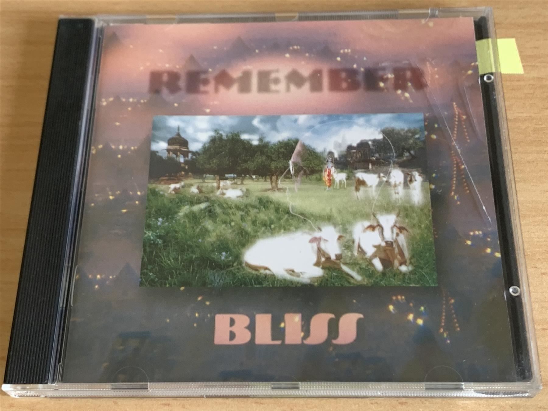 CD: Bliss – Remember – Usato da Rikon im Tösstal venduto da Alpenmutz