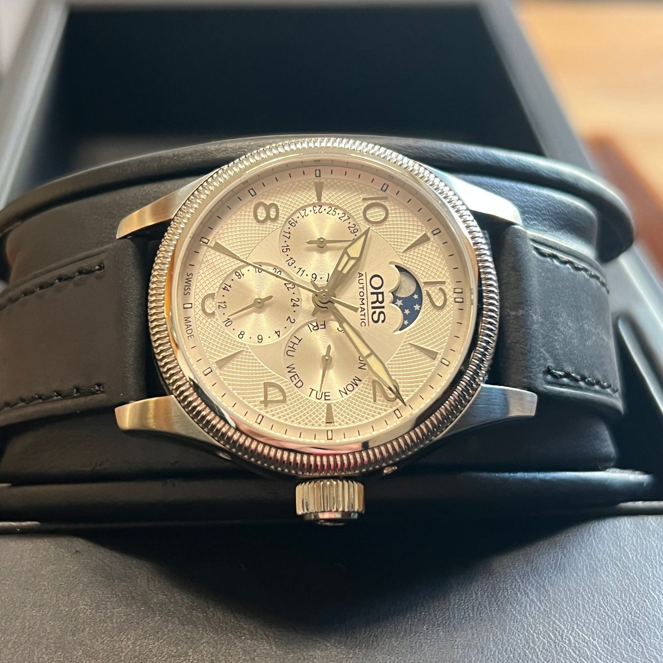 Oris Orologi: Oris Big Crown Complication Full Set 01 582 7678 4061 – Usato da Carouge GE venduto da Watchaser 6