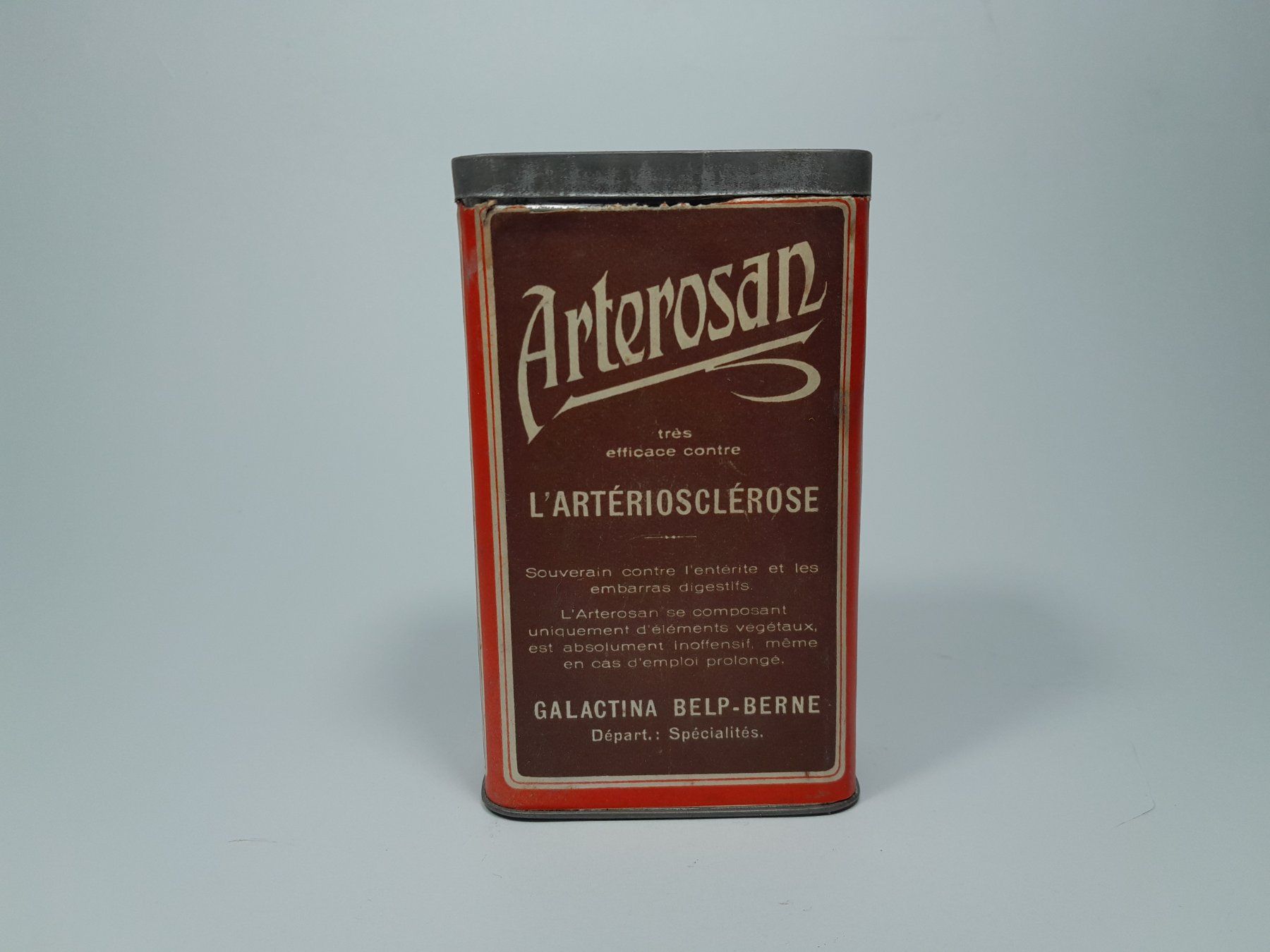 Barattoli: Vintage Blechdose - Arterosan  - Galactina Belp-Bern – Usato da Männedorf venduto da Bel-view 2