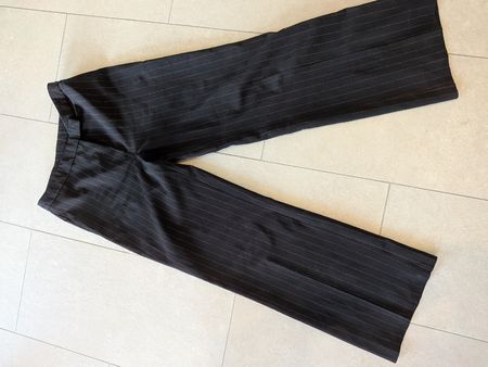 pantalon noir rayé KIT t.36