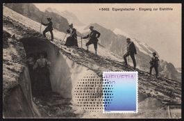 MK ANTIK F. der CH-Gletscherhöhlenblau, Eigergletscher