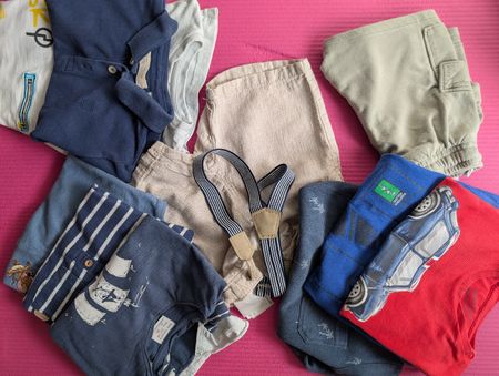 Sommer-Set Gr. 86 (10-tlg) – Zara, Mayoral, H&M  