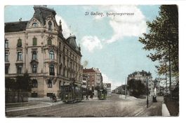 St. Gallen - Stadt - Rosenbergstrasse - Washington - Tram