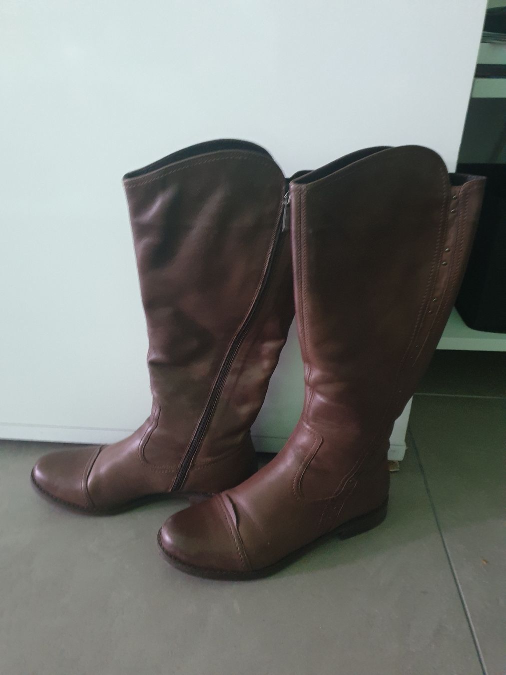 Scarpe da donna: Braune damenstiefel grösse 41 – Usato da Welschenrohr venduto da TEO2017 4