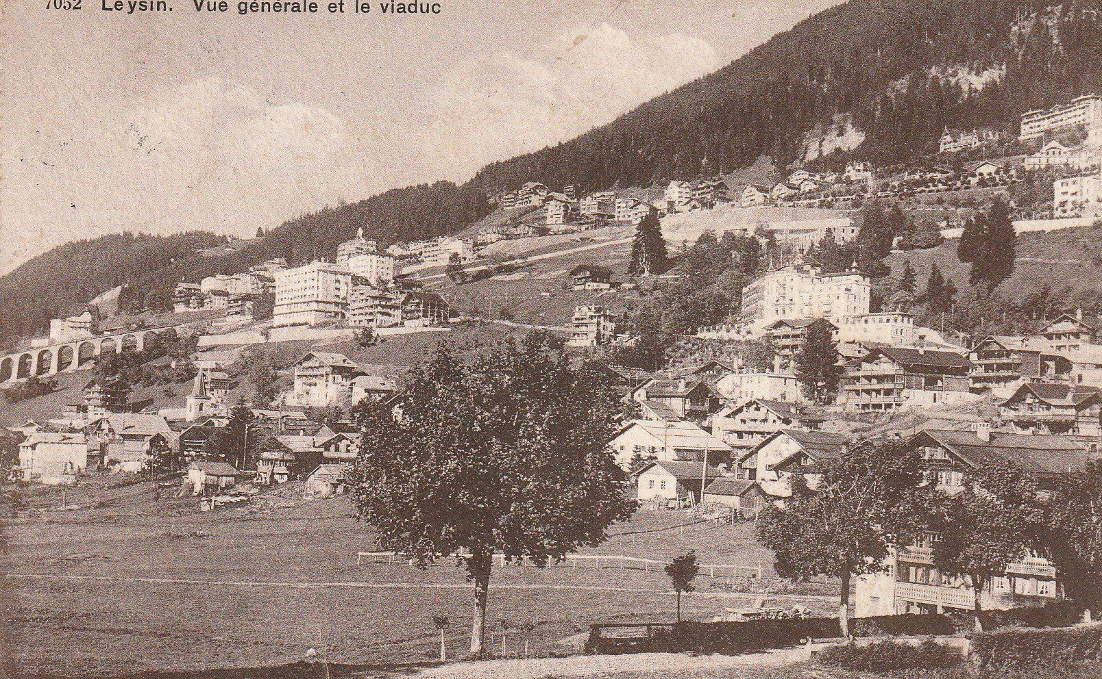 Cartoline postali: AK Leysin gel. 1917 – Usato da Fribourg venduto da schnalla92