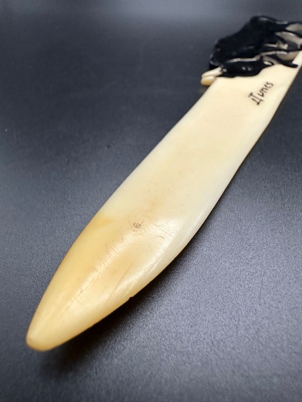 Altro materiale per ufficio: Geschenkidee! Vintage Papierschneider mit Stier – Usato da Lamone venduto da LaCantinaMagica 5